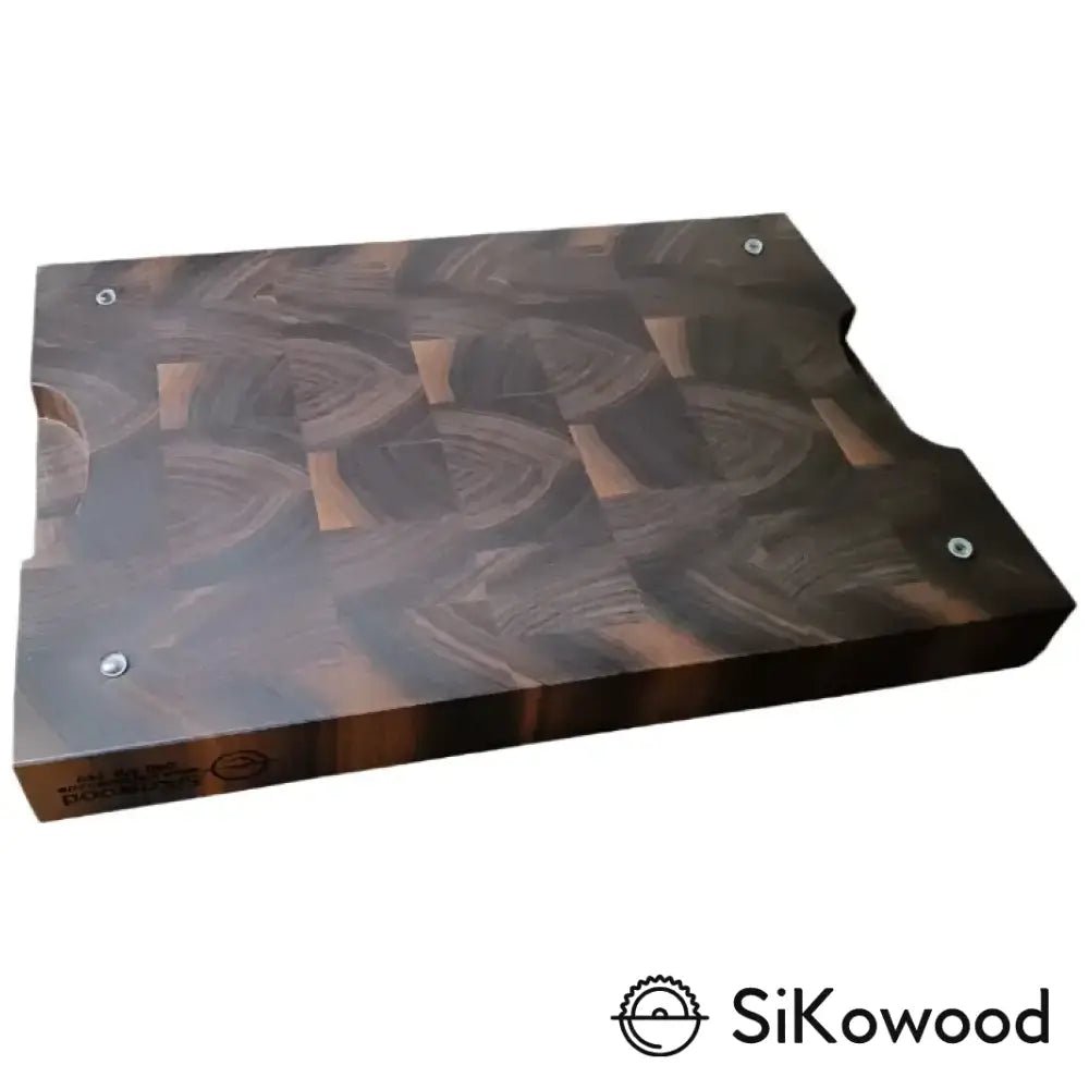 SiKowoodLesena end grain deska za rezanje – ameriški oreh