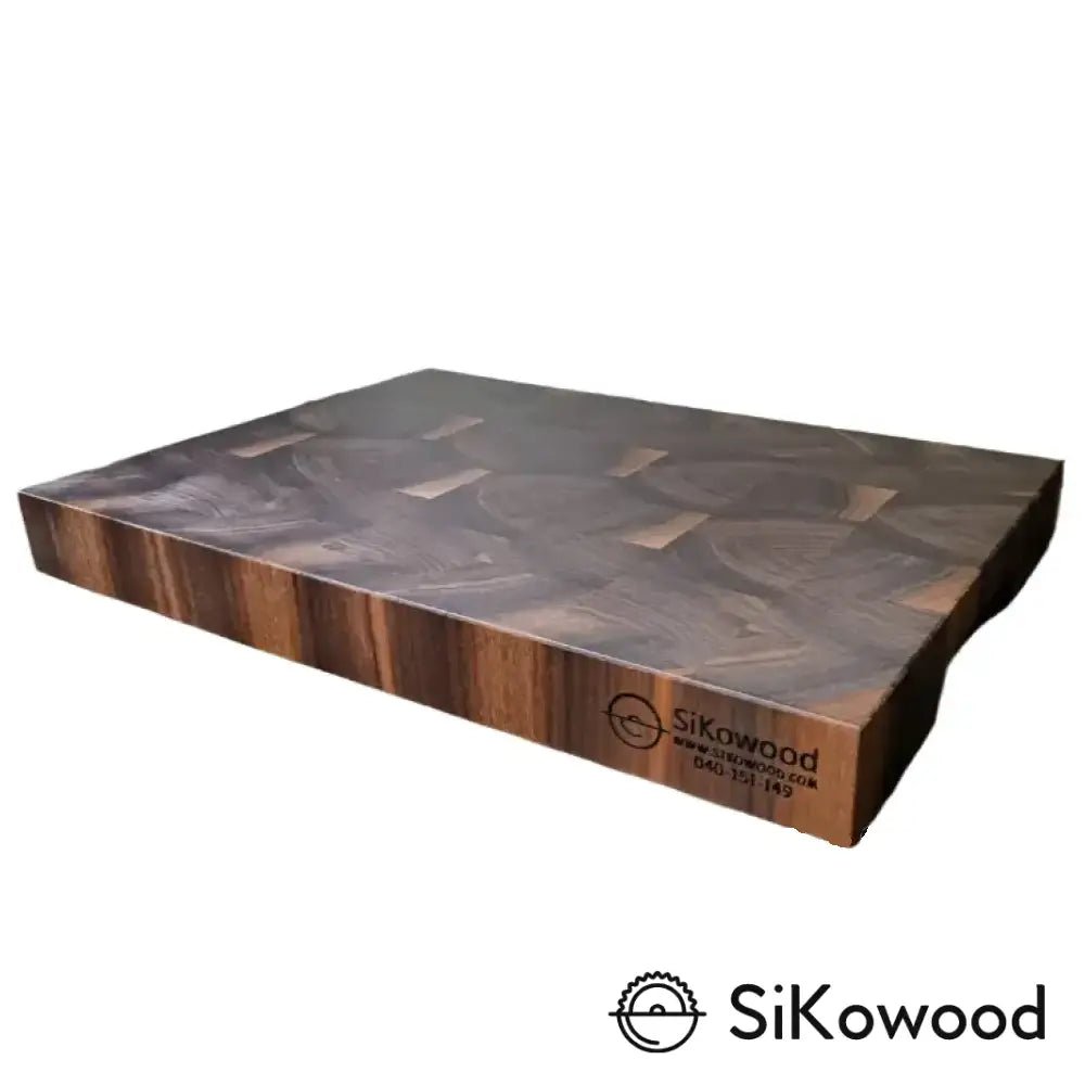 SiKowoodLesena end grain deska za rezanje – ameriški oreh