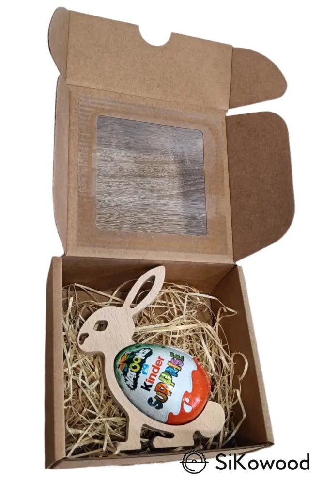 SiKowoodLeseni zajček za Kinder jajček
