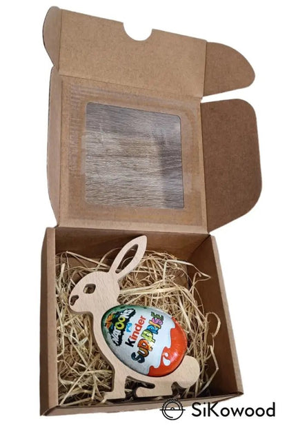 SiKowoodLeseni zajček za Kinder jajček